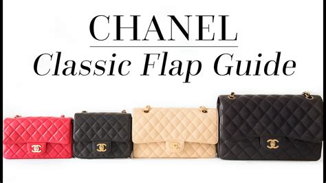 sizes of chanel classic bags|The Ultimate Chanel Classic Flap Guide .